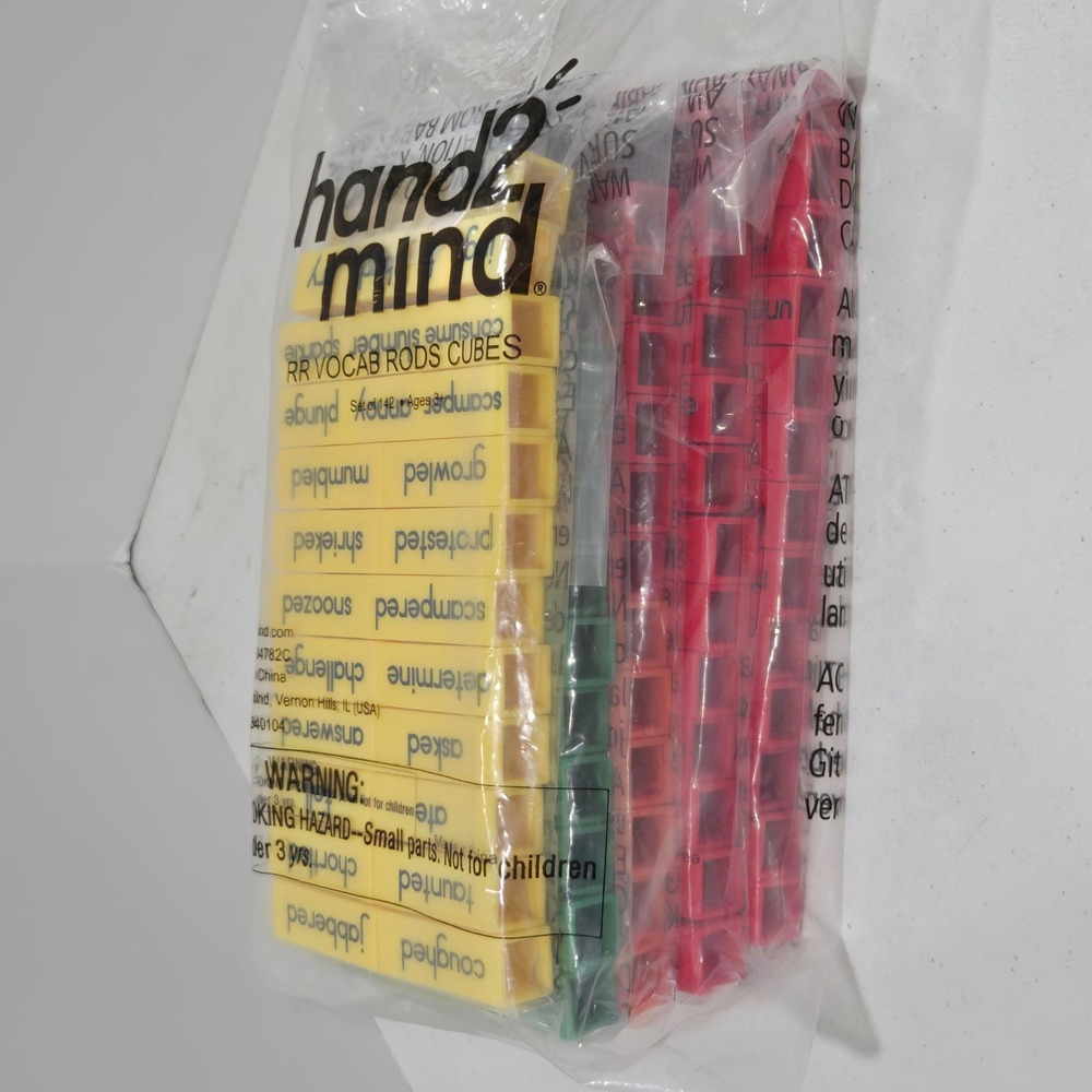 Hand2mind Reading Rods Prefix Suffix Root Word Complete Set 107 60007CR New